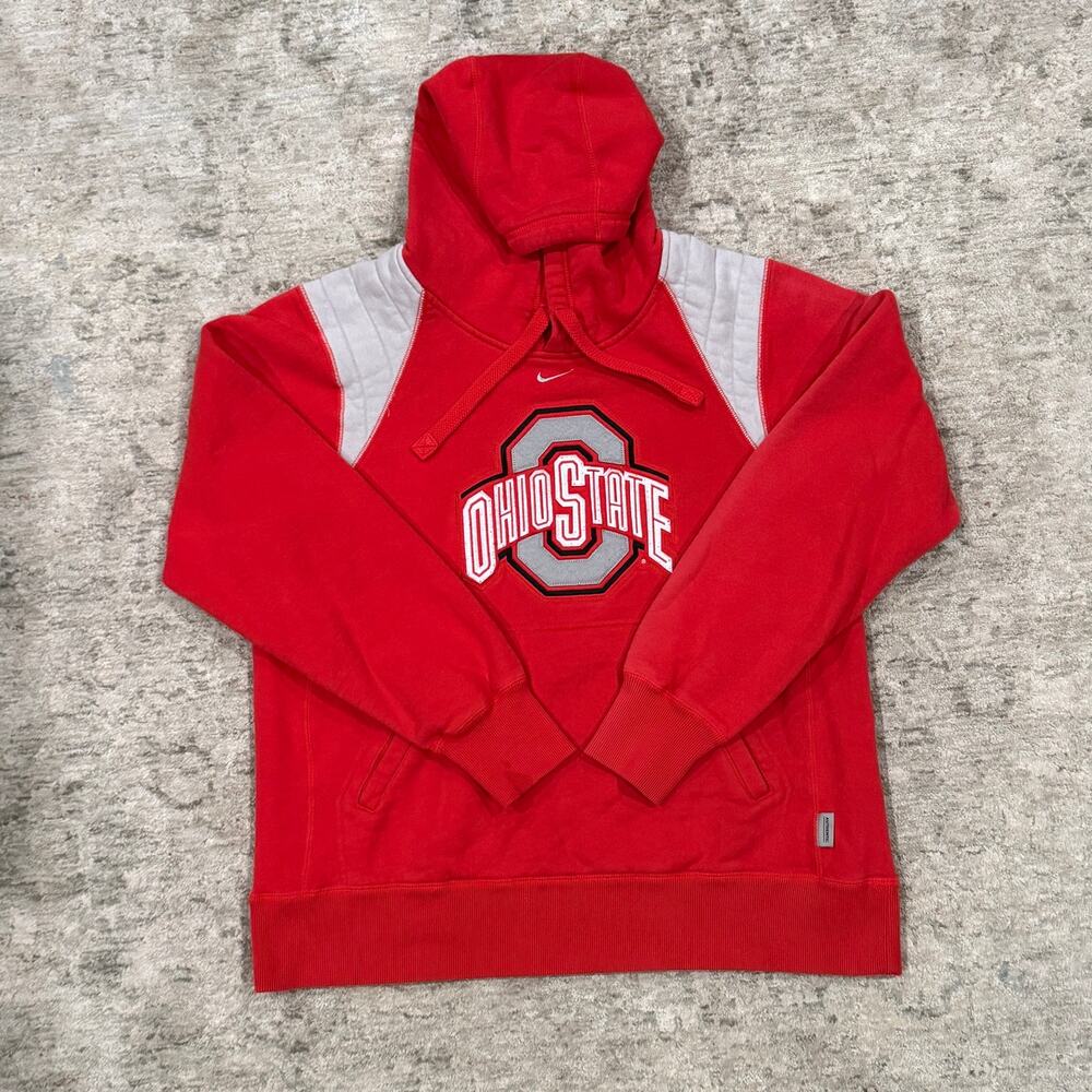 Nike Ohio State Hoodie Center Swoosh Size M
